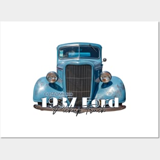 Customized 1937 Ford Pickup Truck Posters and Art